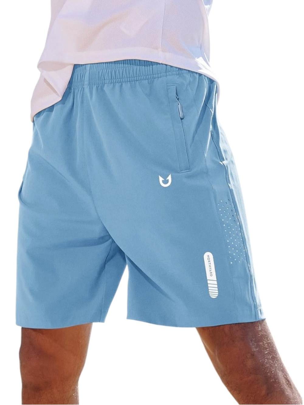 Northyard Men's Athletic 7 Inch Running Shorts Quick Dry Performance Size XL